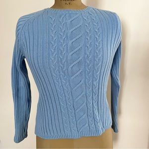 Style&Co. Women’s Long Sleeve Ribbed Crewneck Sweater Size Medium